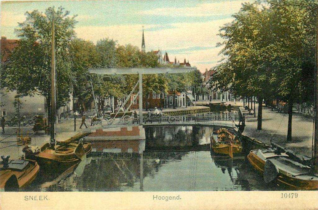 701-229-025 Sneek Hoogend, Verzenden, Voor 1920, Friesland