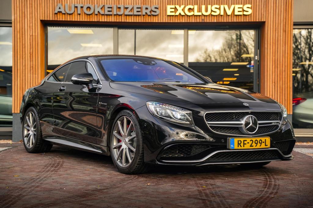 Mercedes-Benz S-klasse Coupé AMG 63 4Matic Burmester Stoelv, Auto's, Mercedes-Benz, Automaat, 5461 cc, Gebruikt, 4 stoelen