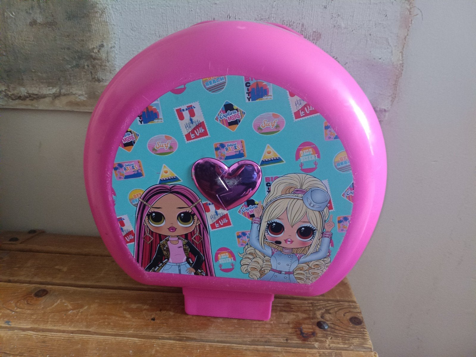 LOL Surprise Koffer Speelset - Roze met Blauwe Details, Verzenden, Gebruikt, Meisje