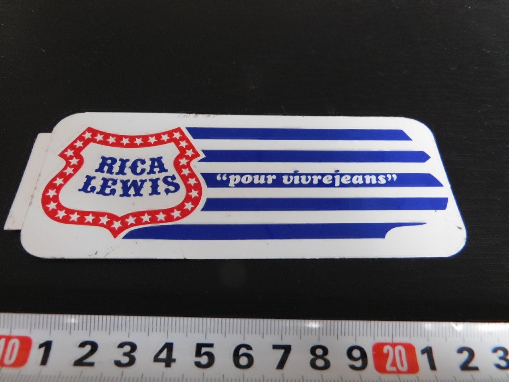 sticker RICA LEWIS pour vivrejeans, Ophalen, Zo goed als nieuw