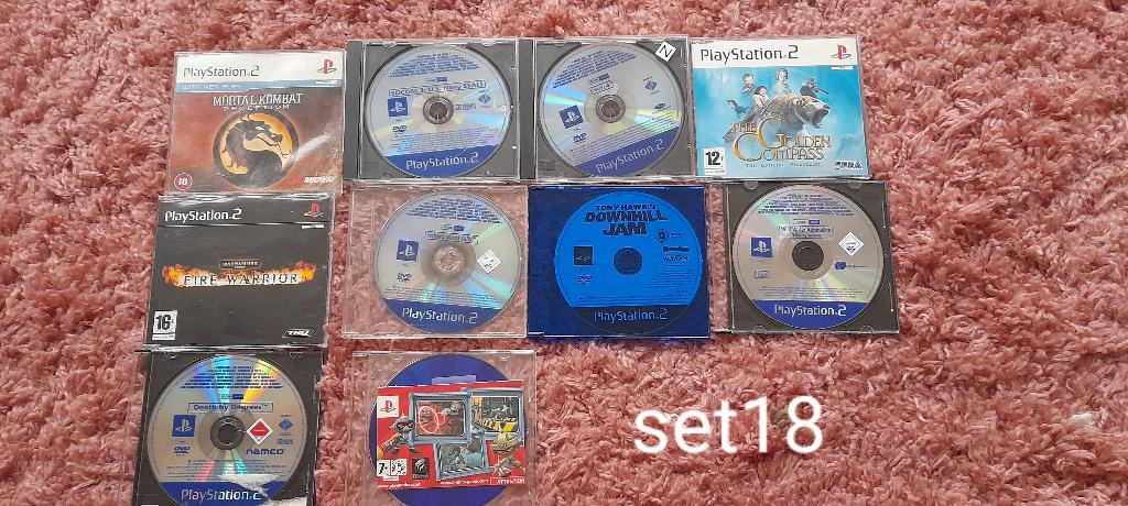 7 games ps2 set 18, Gebruikt, Overige genres, 1 speler, Ophalen of Verzenden