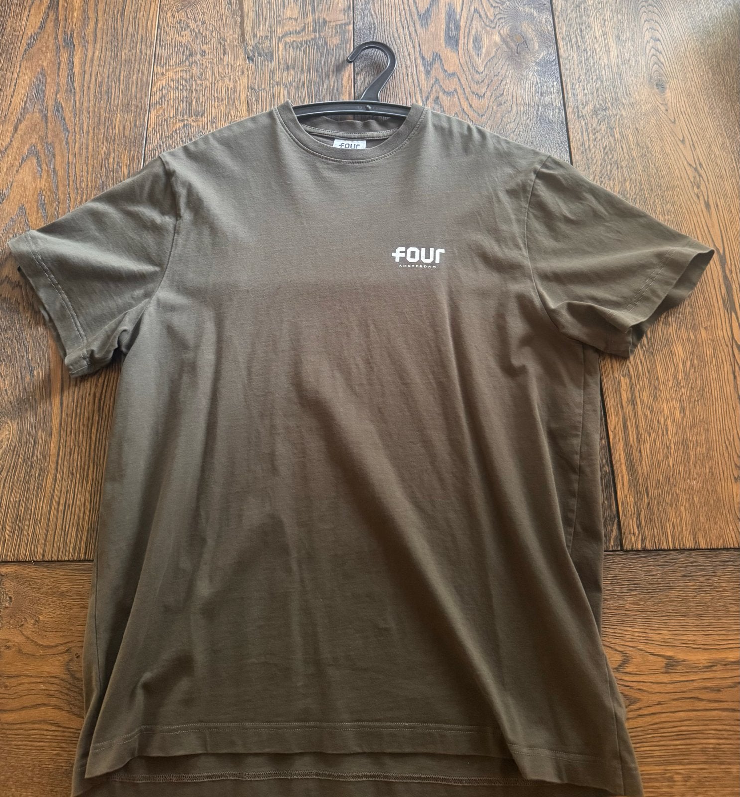 FOUR Amsterdam T-shirt - Maat S - Zo goed als nieuw, Ophalen of Verzenden, Zo goed als nieuw, Maat 48/50 (M), Groen
