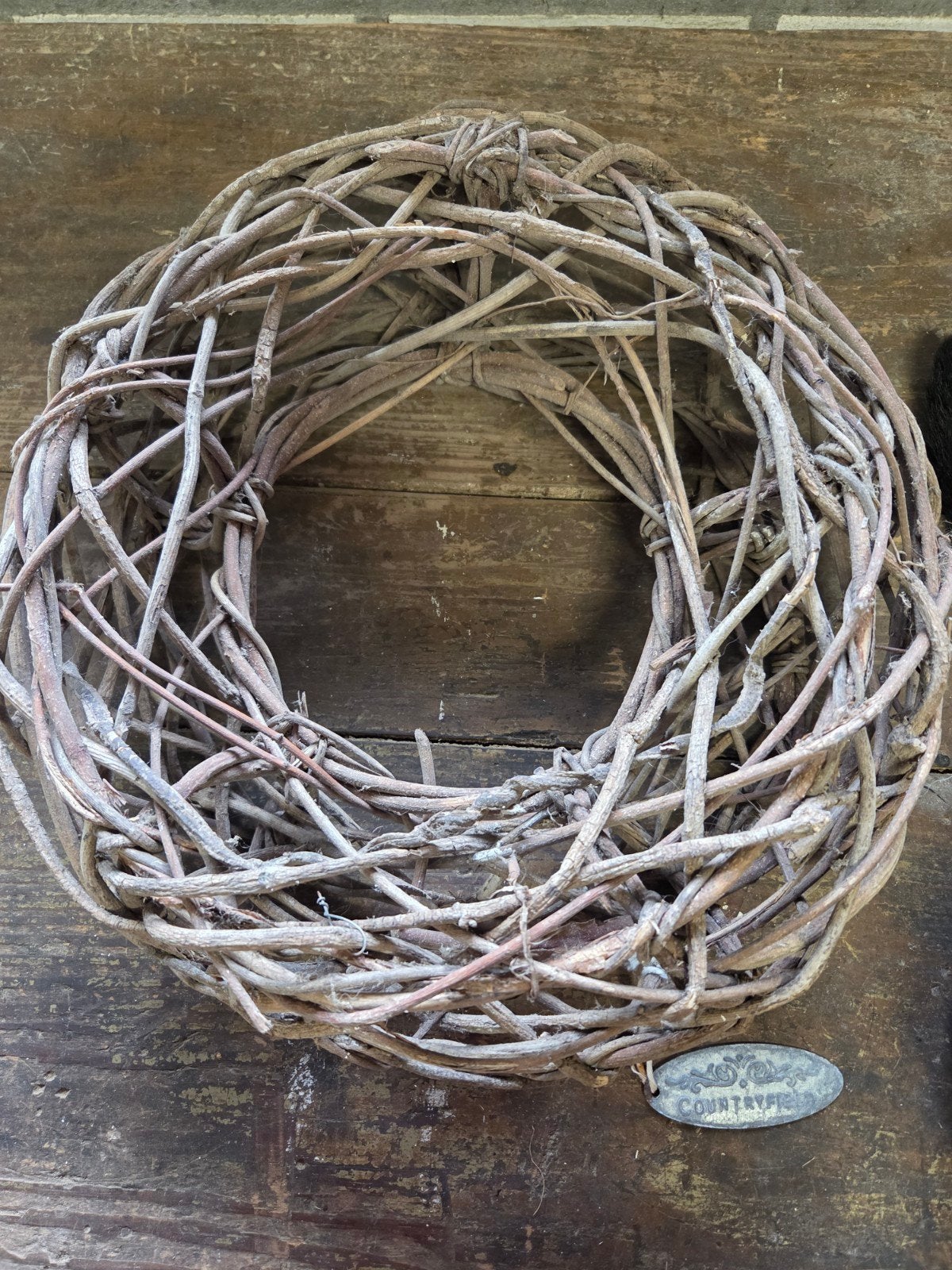 Rustieke Krans van Natuurlijk Materiaal - Countryfield, Ophalen of Verzenden, Gebruikt, Krans, Natuurlijk materiaal
