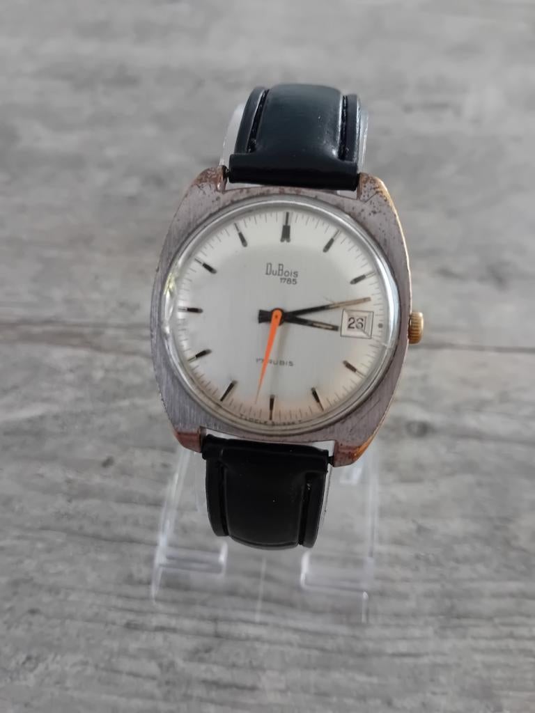 Vintage DuBois 1785 Herenhorloge - 17 Rubis, Ophalen of Verzenden