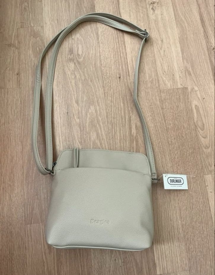 Durlinger Schoudertas Beige - Nieuw, Ophalen of Verzenden, Nieuw, Beige, Schoudertasje