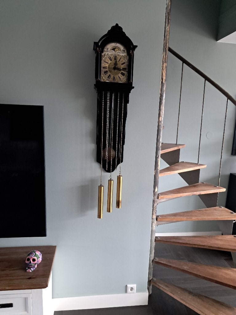 Hangklok, Ophalen, Analoog, Met slagwerk, Wandklok