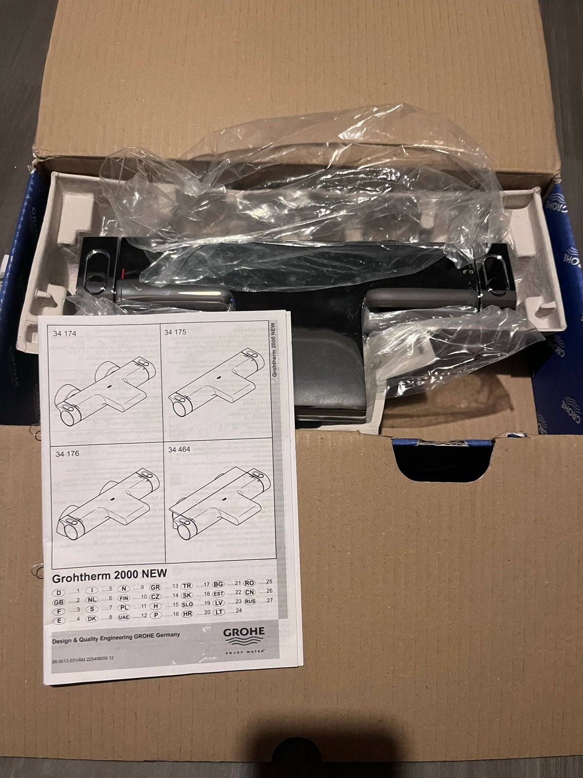 Grohe Grohtherm 2000 NEW Douchekraan, Doe-het-zelf en Verbouw, Ophalen of Verzenden, Zo goed als nieuw, Chroom, Douche