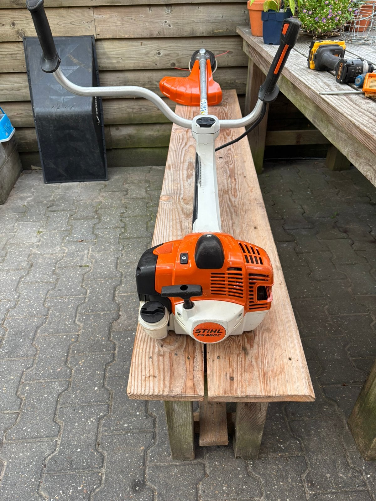 Stihl fs460c  bosmaaier  nette staat, Tuin en Terras, Hand-tuingereedschap, Ophalen, Zo goed als nieuw, Overige soorten, Husqvarna Dolmar
