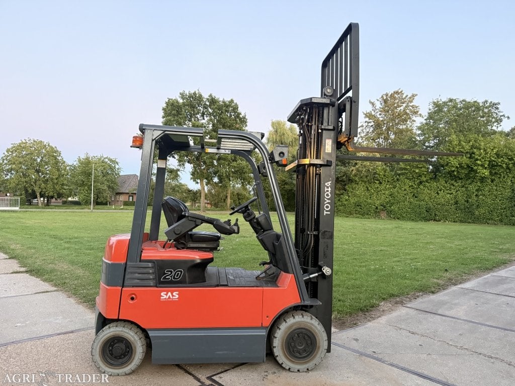 Toyota 2 tonner elektrisch 550cm Sideshift BJ2012 3500uur, Info@vanbeurdenheftrucks.nl, Heftruck, Ophalen of Verzenden, Toyota