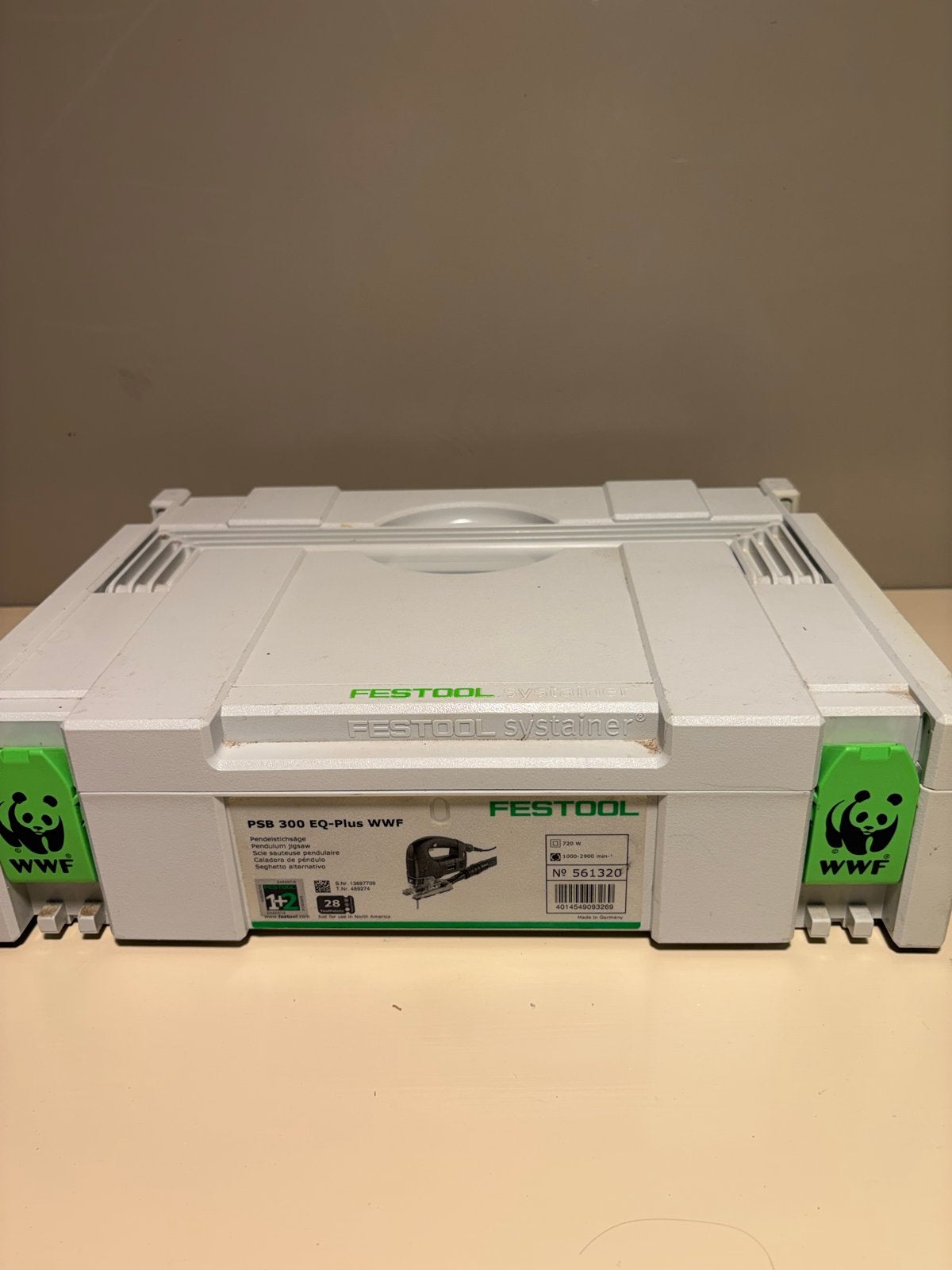 Festool PSB 300 EQ-Plus decoupeerzaag met accessoires, Gebruikt, Decoupeerzaag, Ophalen of Verzenden, 30 tot 70 mm