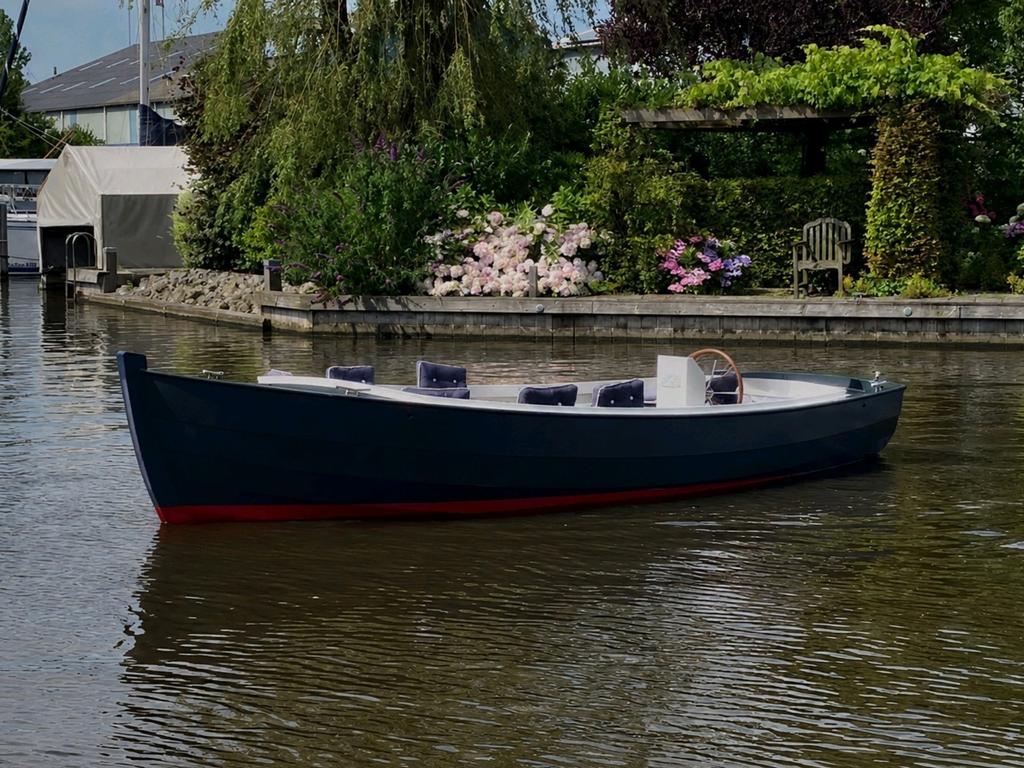 Moderne Noardvlet 20 sloep Elektrisch (2024), Watersport en Boten, Sloepen, Zo goed als nieuw, Vlet, Boegschroef, Elektrisch, Staal