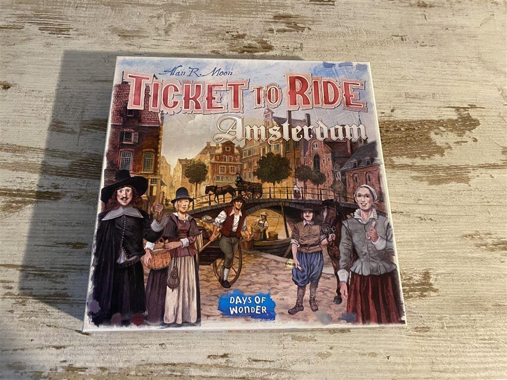 Ticket to ride Amsterdam Alan R.Moon [s111], Verzenden, Zo goed als nieuw