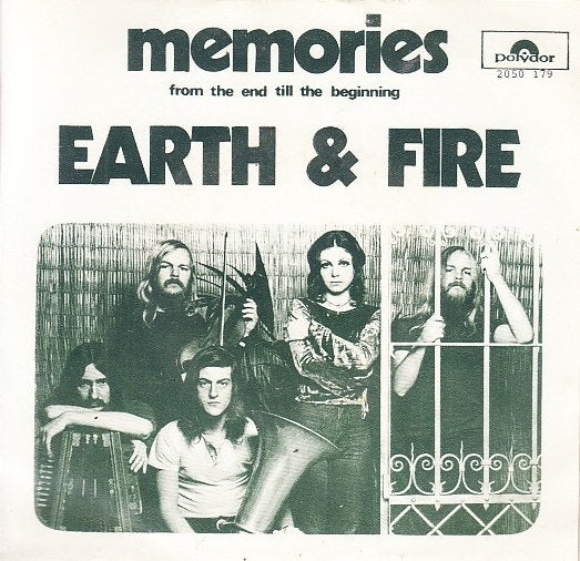 earth & fire ( j kaagman) - memories  (1972), Gebruikt, 7 inch, Ophalen of Verzenden, Pop