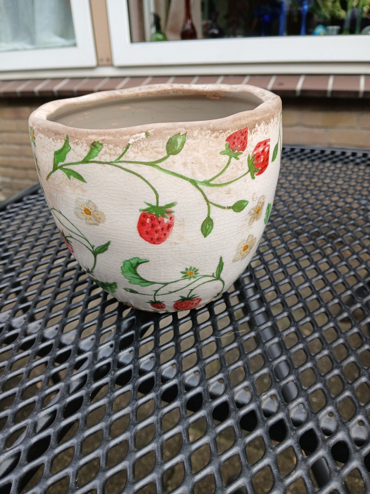 plantenpot Aardbeien, Ophalen of Verzenden