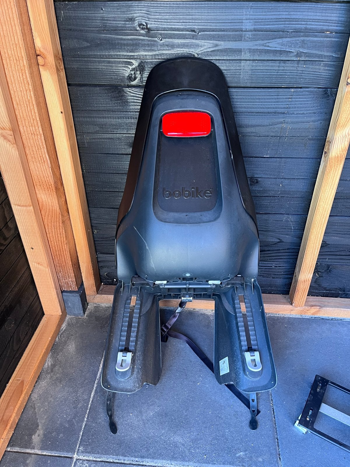 Bobike ONE Maxi E-BD Achterzitje Zwart, Fietsen en Brommers, Fietsaccessoires | Fietsstoeltjes, Ophalen, Achterzitje, 9 t/m 18 kg