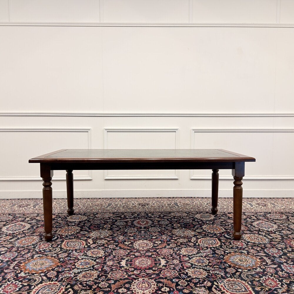 Klassiek Engels Chesterfield Schrijftafel Bureau, Antiek en Kunst, Ophalen of Verzenden