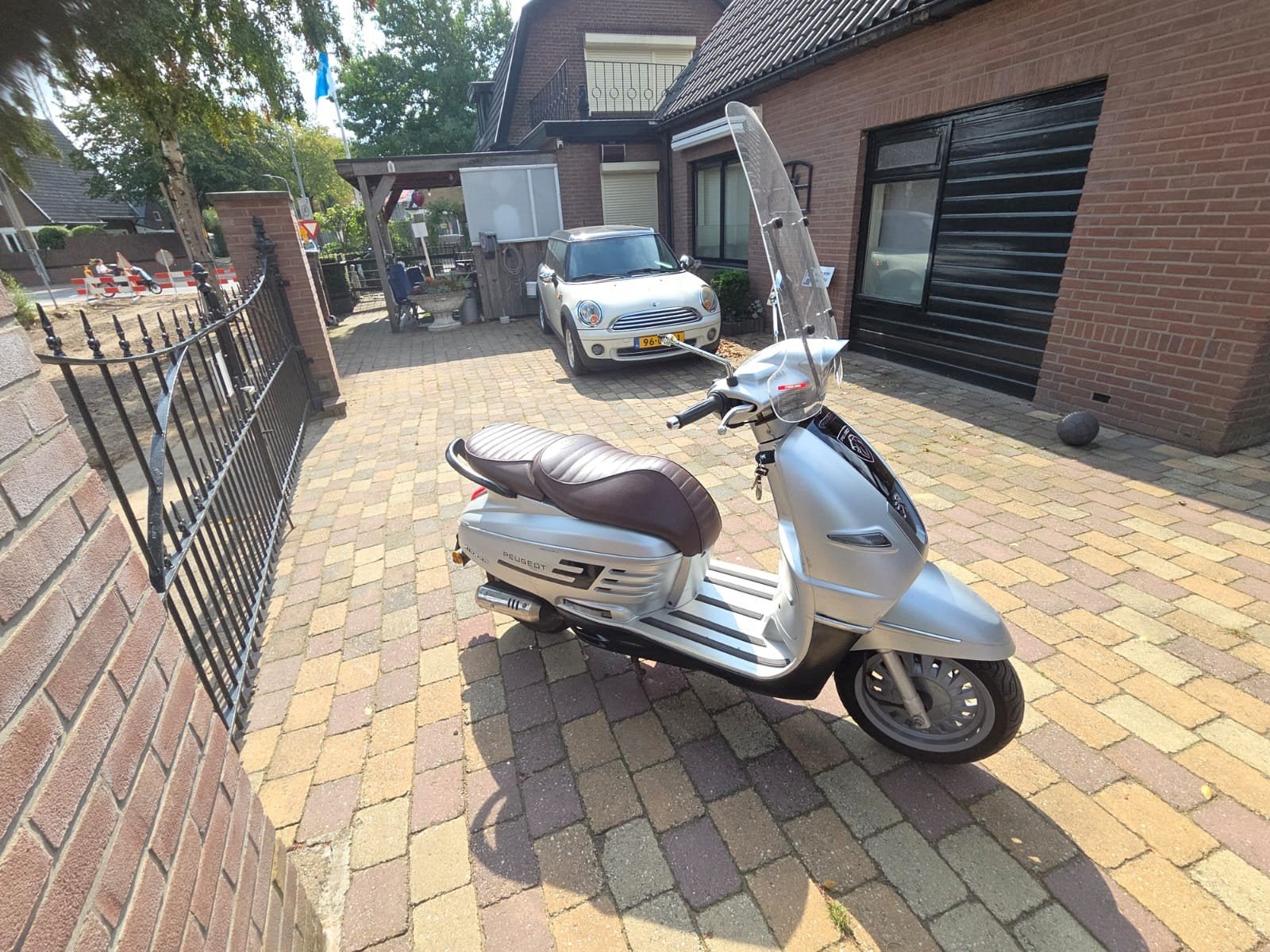scooter peugeot django 2017, Ophalen, Gebruikt, Benzine, Peugeot