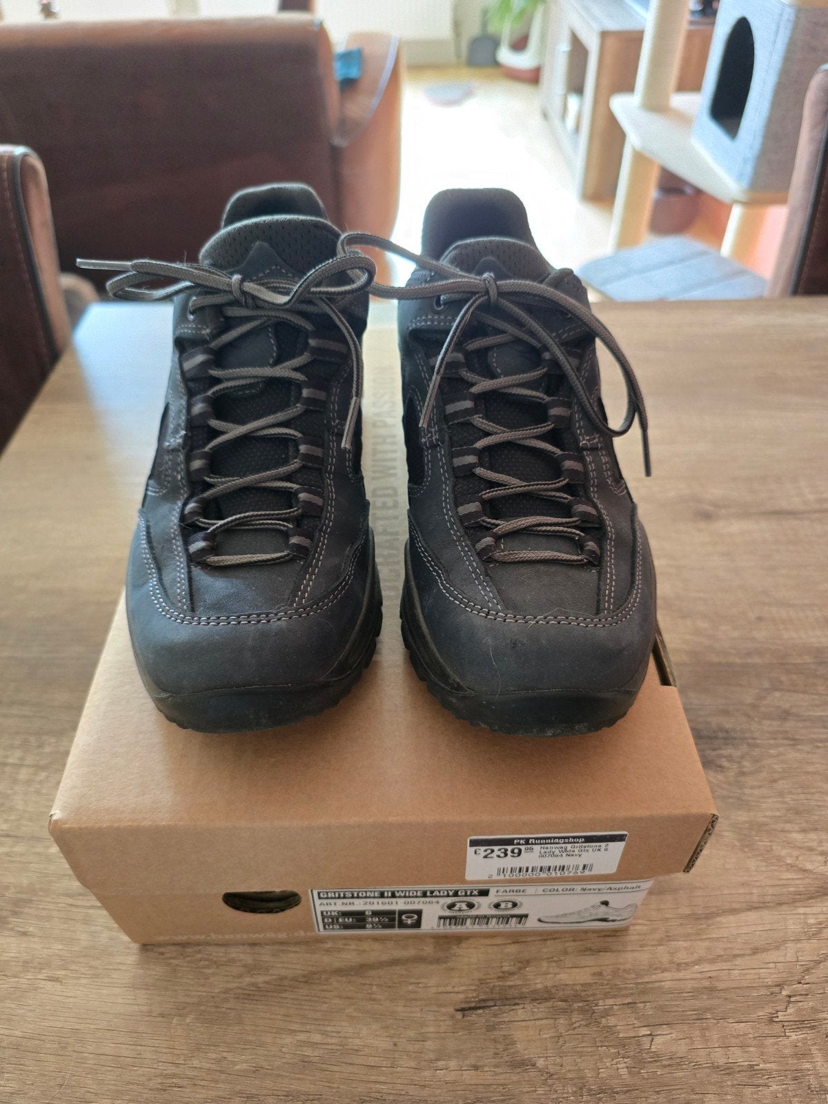 Hanwag Gritstone ll wide lady gtx maat 39,5, Sport en Fitness, Bergsport en Wandelen, Ophalen of Verzenden, Zo goed als nieuw