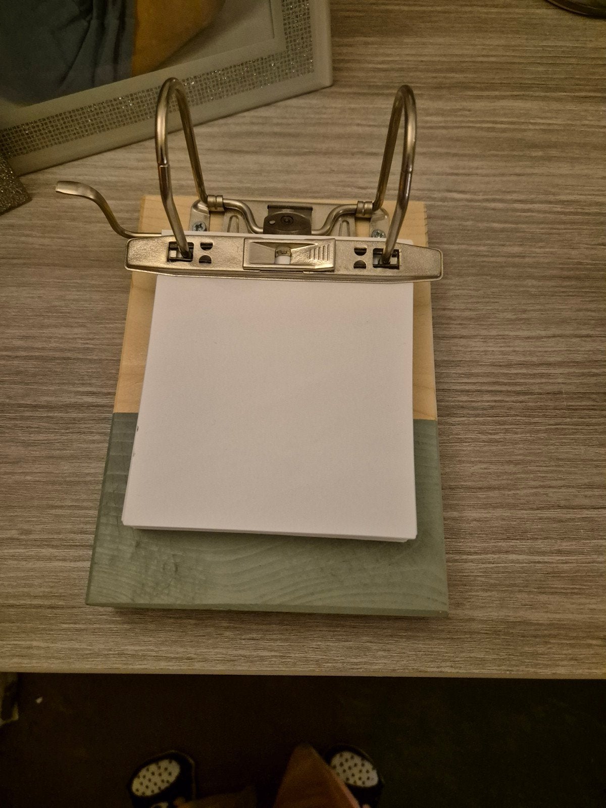 (5) Memoblok op houtblok (nieuw), Ophalen of Verzenden, Nieuw