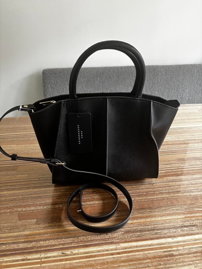 Nieuwe tas van Zara, Ophalen of Verzenden, Nieuw, Zwart, Handtas