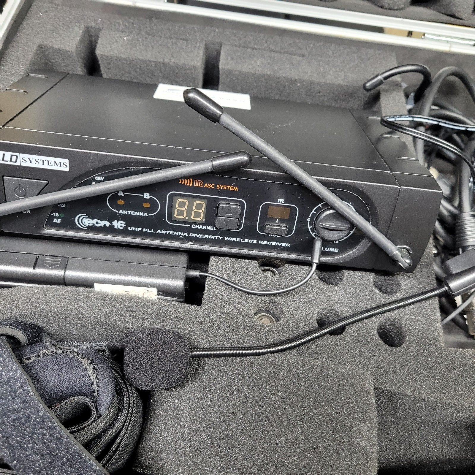 LD Draadloze Headset Microfoon incl. Flightcase, Muziek en Instrumenten, Microfoons, Ophalen of Verzenden