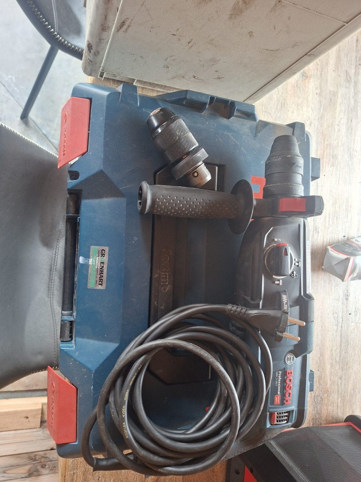 Bosch Boorhamer met SDS en gewone aansluiting, Doe-het-zelf en Verbouw, Gereedschap | Boormachines, Ophalen, 600 watt of meer