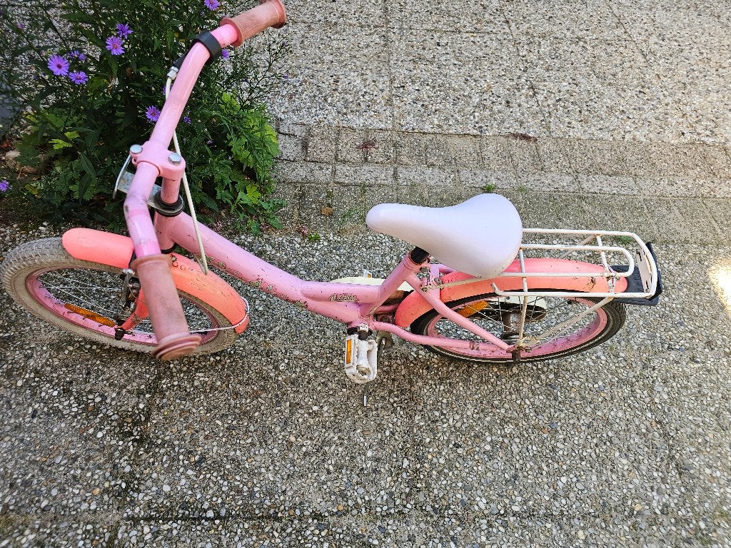 Meisjes fiets 18 inch, Fietsen en Brommers, Fietsen | Meisjes, Ophalen, Gebruikt, 18 inch