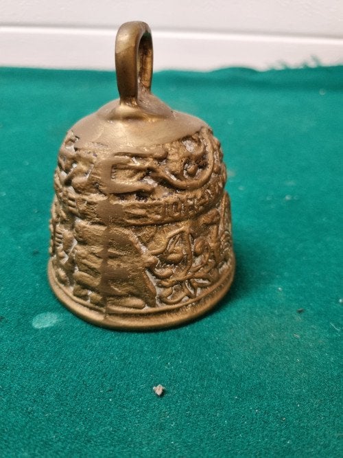 Kerk bel engels antiek brass, Ophalen of Verzenden