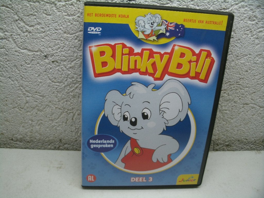 dvd 217k blinky bill deel 3, Alle leeftijden, Ophalen of Verzenden, Zo goed als nieuw