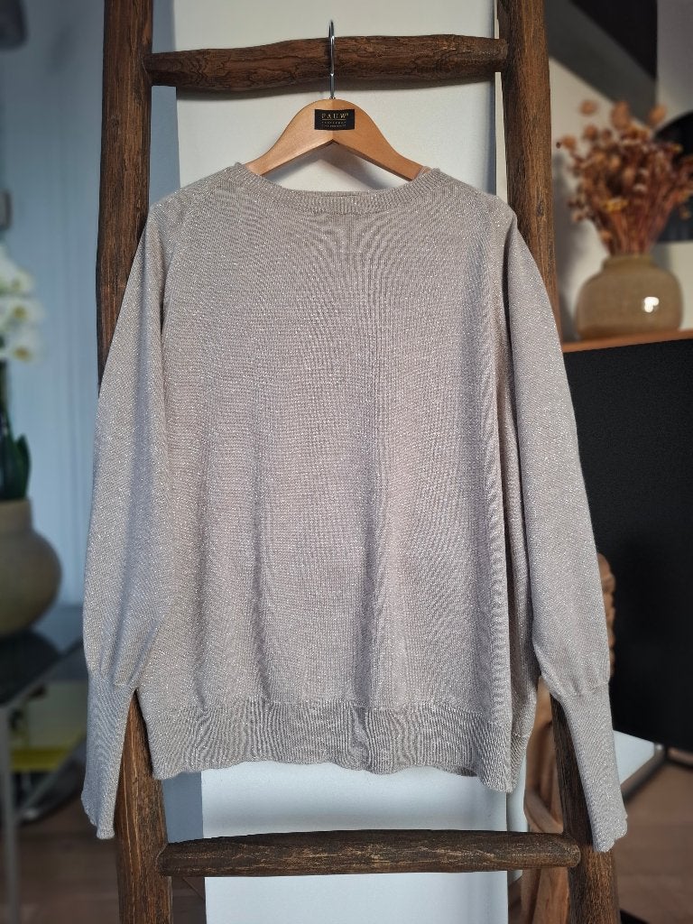 No man's land lanawool trui maat 38/40 twv € 179 nieuw, Maat 38/40 (M), Overige kleuren, Verzenden, Pauw