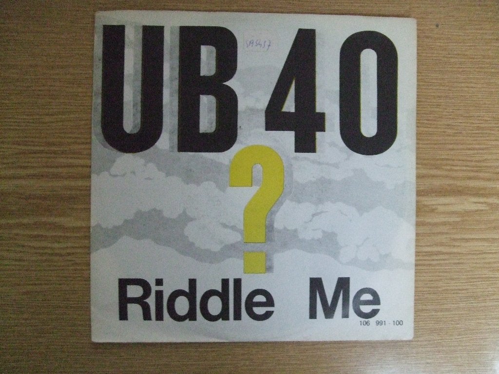 UB 40    RIDDLE ME / D.U.B. D.U.B., Cd's en Dvd's, 7 inch, Ophalen of Verzenden, Zo goed als nieuw, Pop