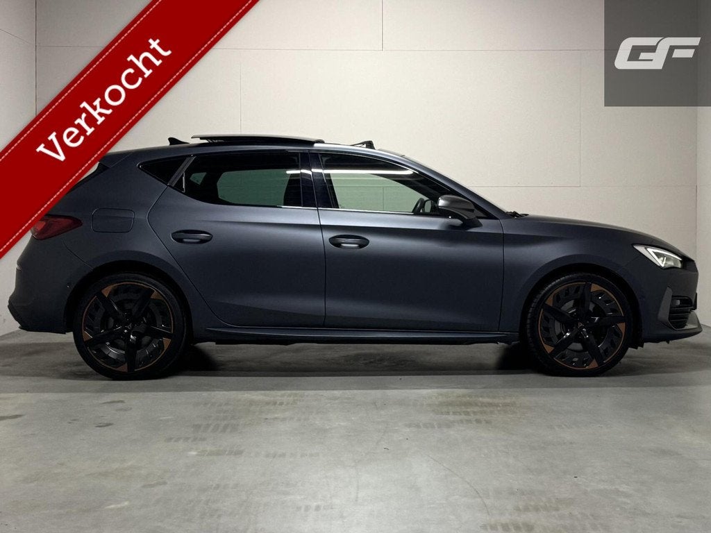 CUPRA Leon 1.4 e-Hybrid VZ Copper Edition Pano Memory Sfeer, Auto's, Cupra, 77 km/l, Gebruikt, 4 cilinders, Met garantie (alle)