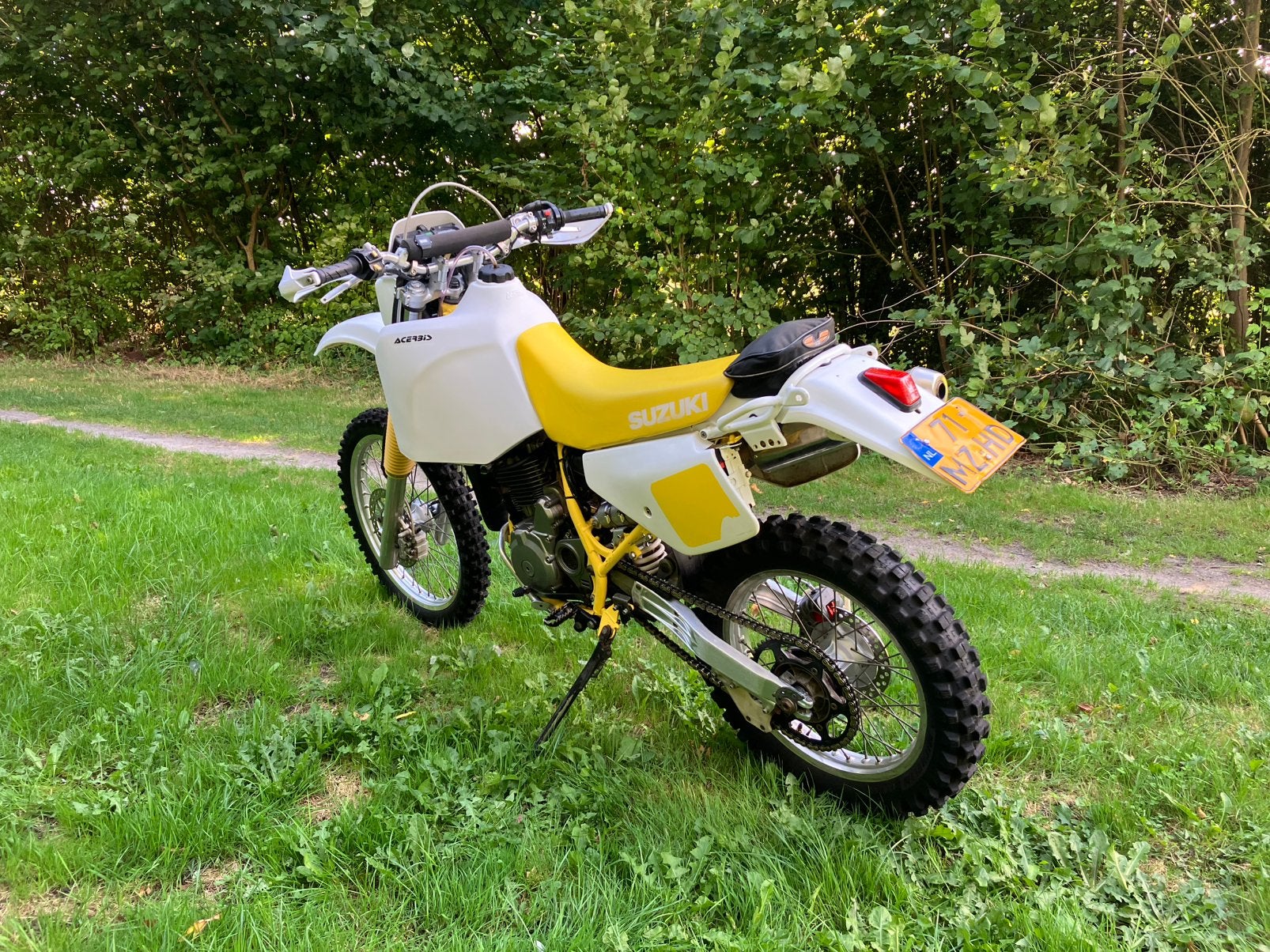 Foto 4 van Suzuki DR350se vintage enduro met elektrische start!