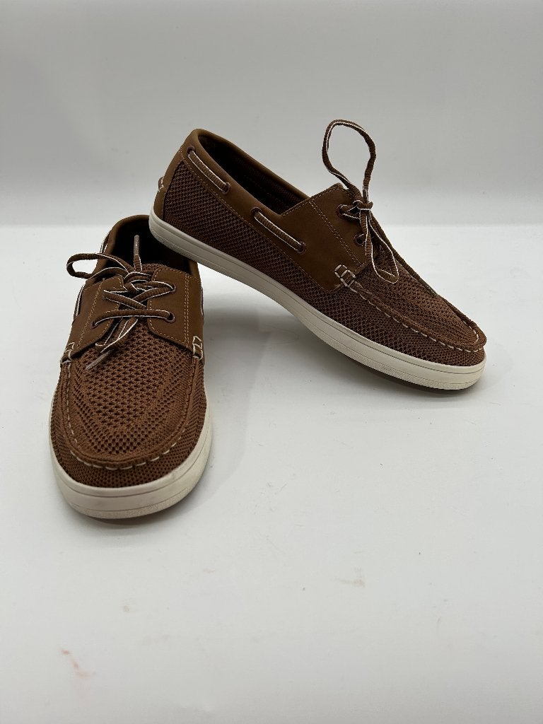 Dune London, maat 41 lichtgewicht bruine bootschoenen, Bruin, Nieuw, Espadrilles of Moccasins, Dune