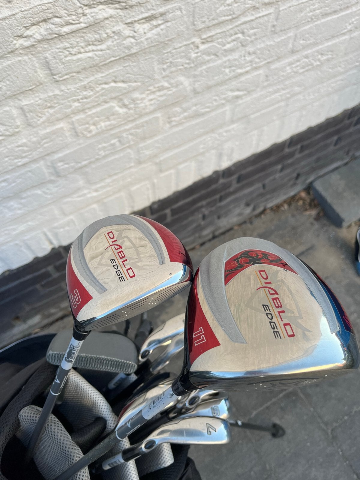 Complete Callaway Diablo Edge Golfset Dames, Sport en Fitness, Golf, Ophalen, Gebruikt, Set, Callaway