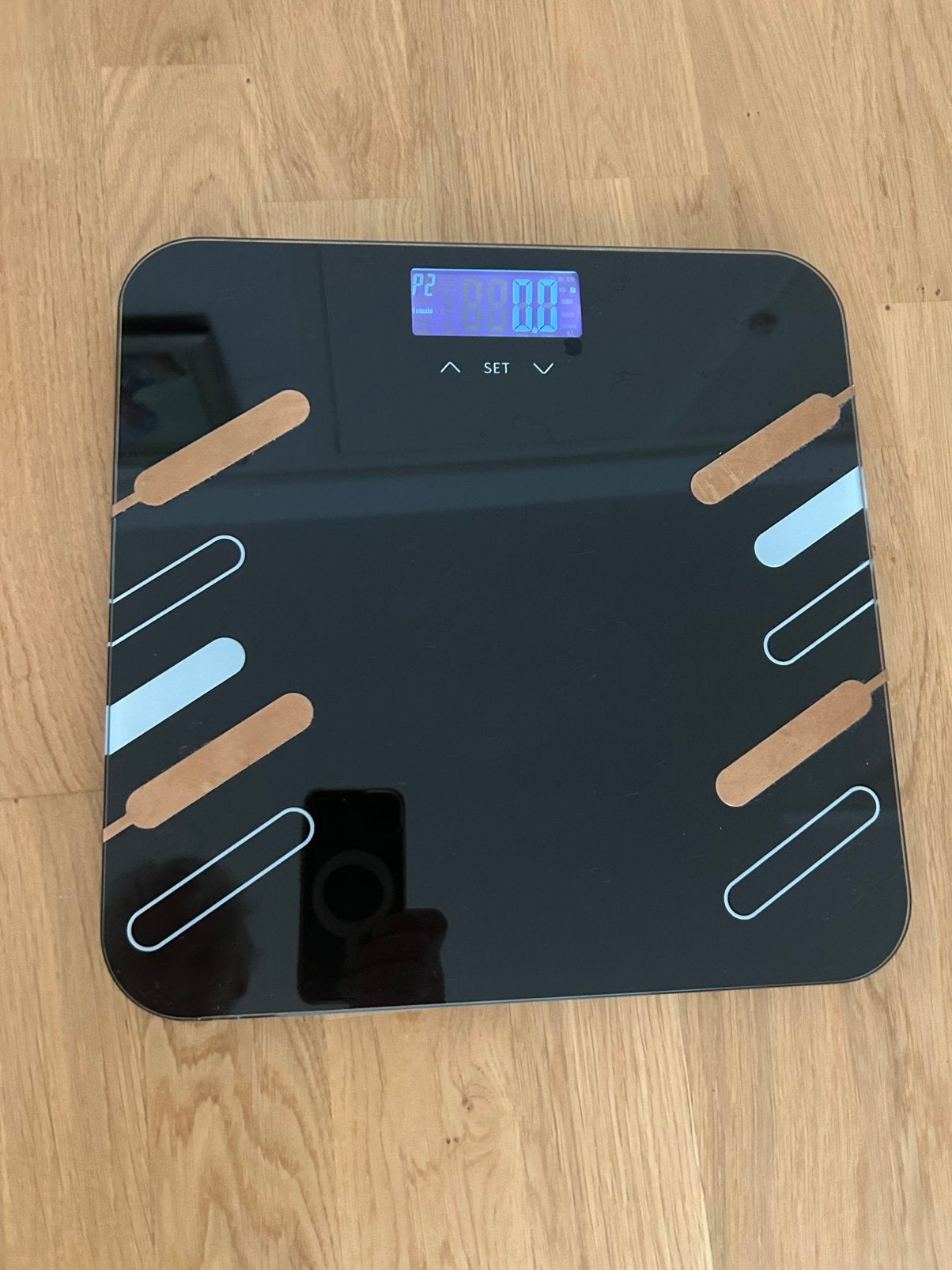 Digitale personen weegschaal, Ophalen, 1 tot 500 gram, 100 kg of meer, Zo goed als nieuw