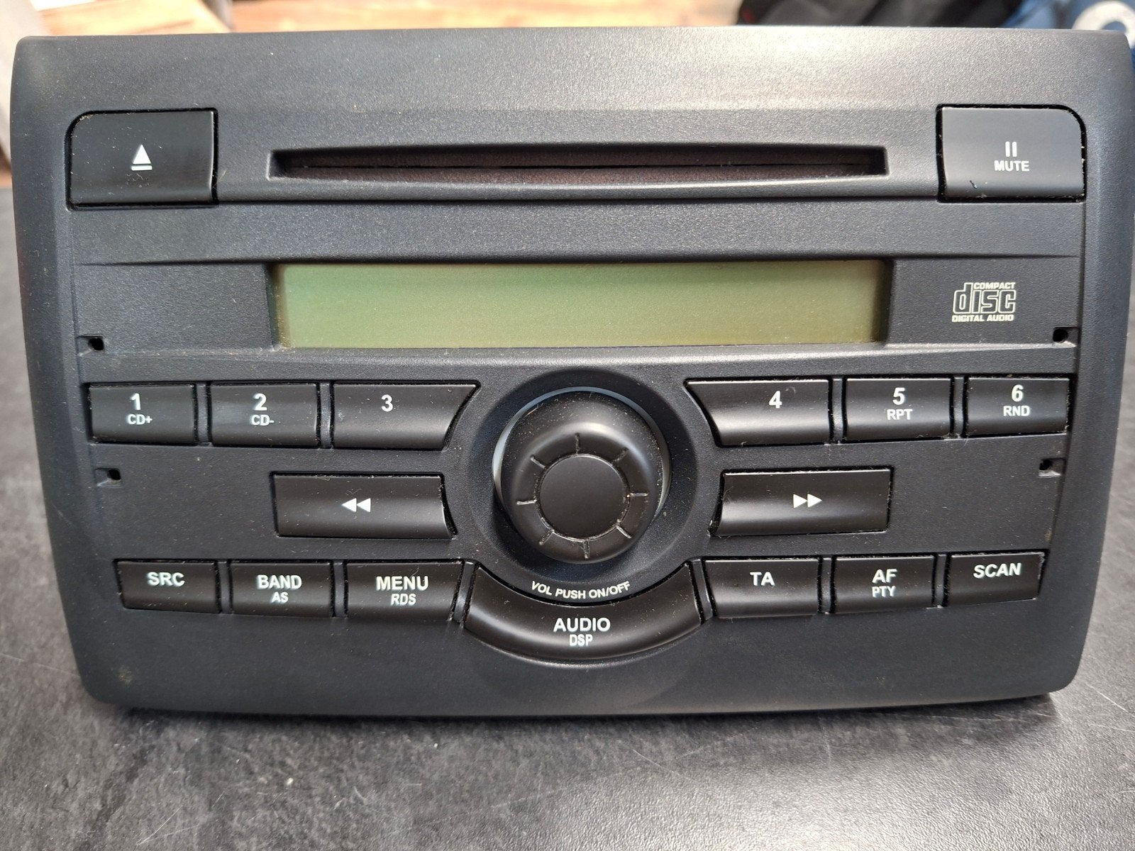 Fiat OB Visteon Autoradio CD Speler M021302 735296997, Ophalen of Verzenden, Gebruikt