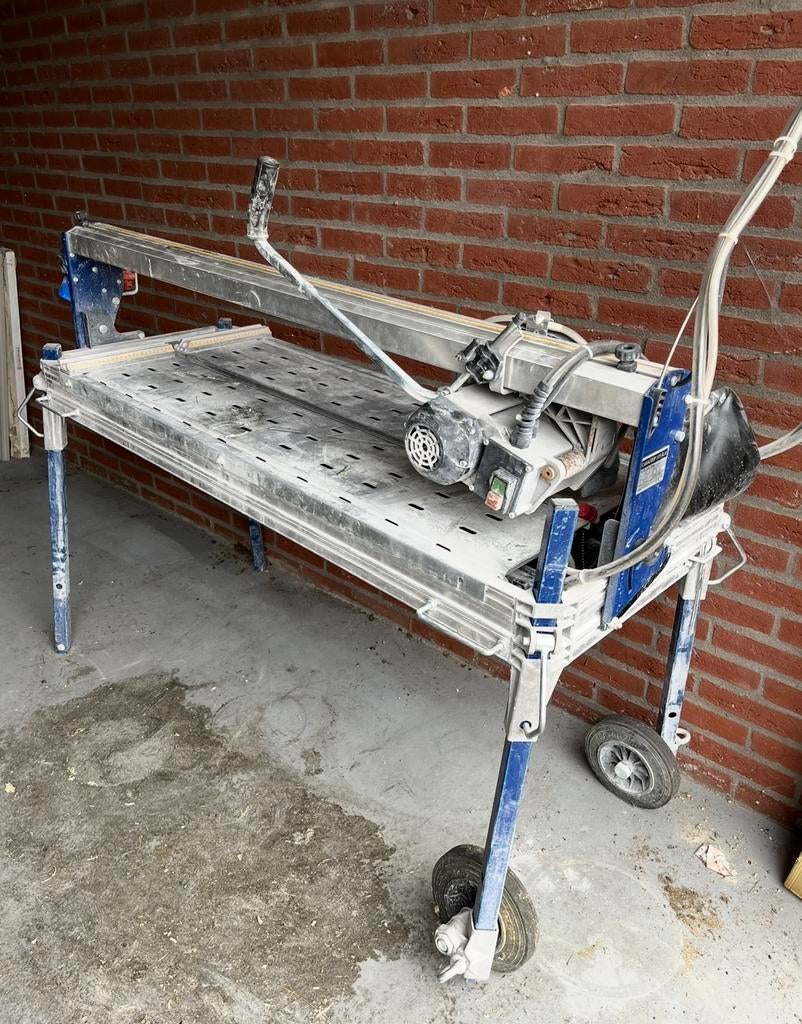 Caracoup carat 105 alu tegelzaag, Ophalen, Zo goed als nieuw, 600 tot 1200 watt, Overige typen