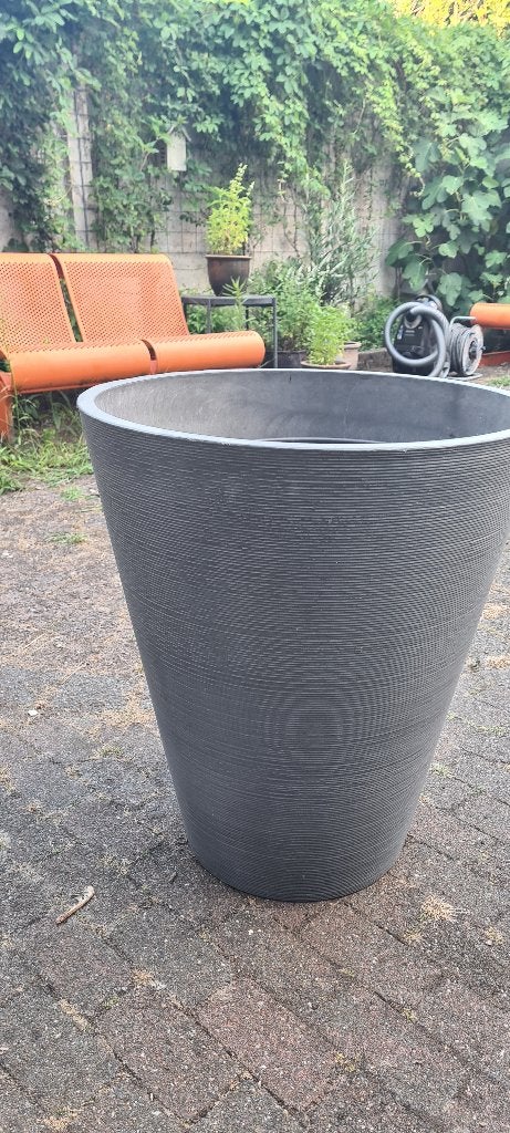 Grote ELHO plantenbak/boempot voor binnen en buiten – 50 cm, Ophalen, Kunststof, 40 cm of meer, Rond
