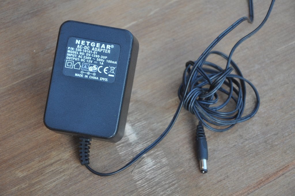 Netgear adpator DV-1280-3UP, Ophalen of Verzenden, Gebruikt