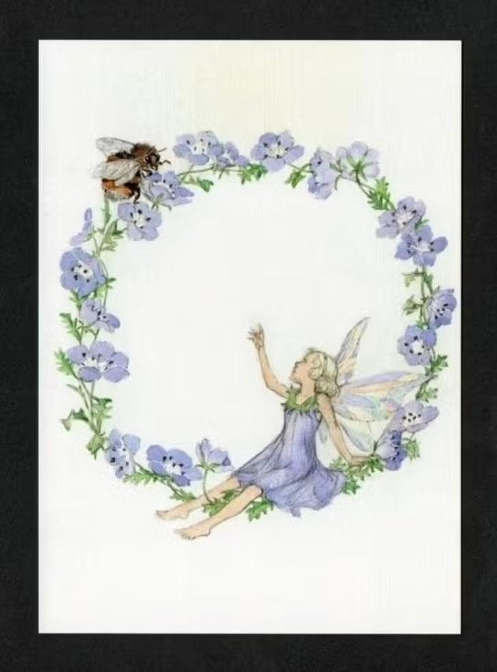 Elfje Hommel Bloemenkrans by Molly Brett., Verzamelen, Ansichtkaarten | Themakaarten, Ophalen of Verzenden, 1980 tot heden, Ongelopen