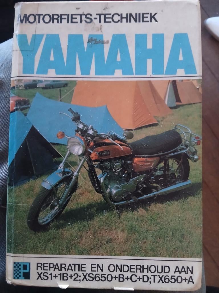 Yamaha Motorfiets-Techniek Reparatie en Onderhoud Boek, Ophalen