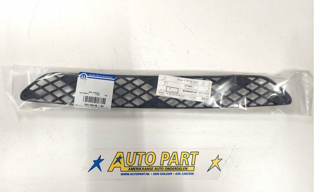 Dodge Ram SRT10 motorkap grille 2004-2005, Service@fcagroup.nl, Amerikaanse onderdelen, Nieuw, Postbus 203, 1170 AE Badhoevedorp