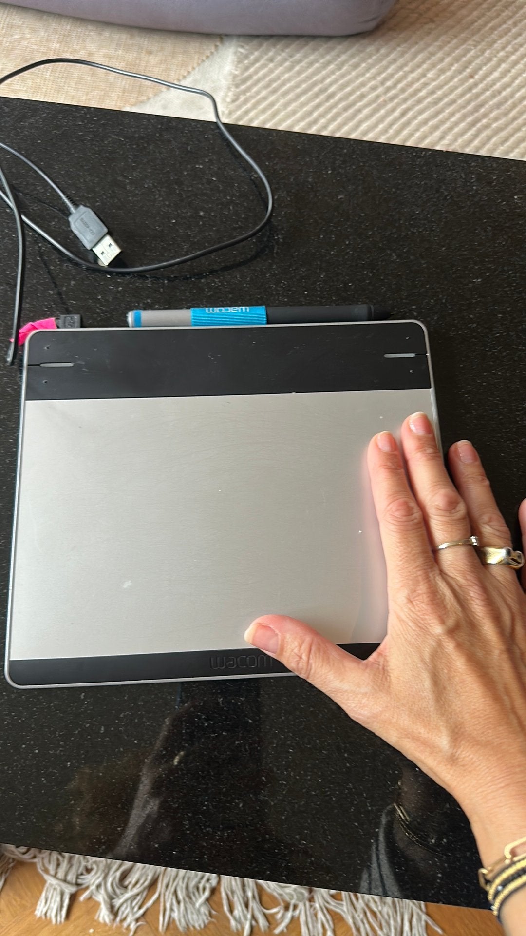 Wacom Intuos Pen Small CTL-480 tekentablet, Ophalen of Verzenden, Multi-touch, Gebruikt, Bedraad
