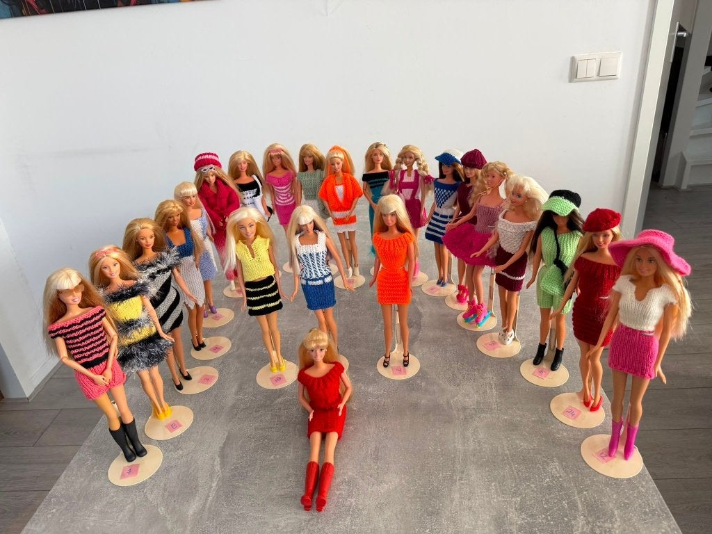 BARBIEPOPPEN VAN MATTEL, 21 STUKS, Ophalen of Verzenden, Zo goed als nieuw, Barbie