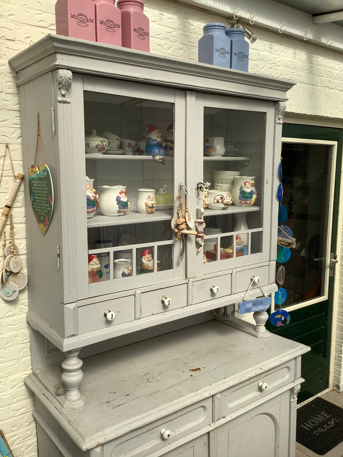 Buffetkast hobbykast, Huis en Inrichting, Kasten | Buffetkasten, Ophalen, Gebruikt, 200 cm of meer, Sleets