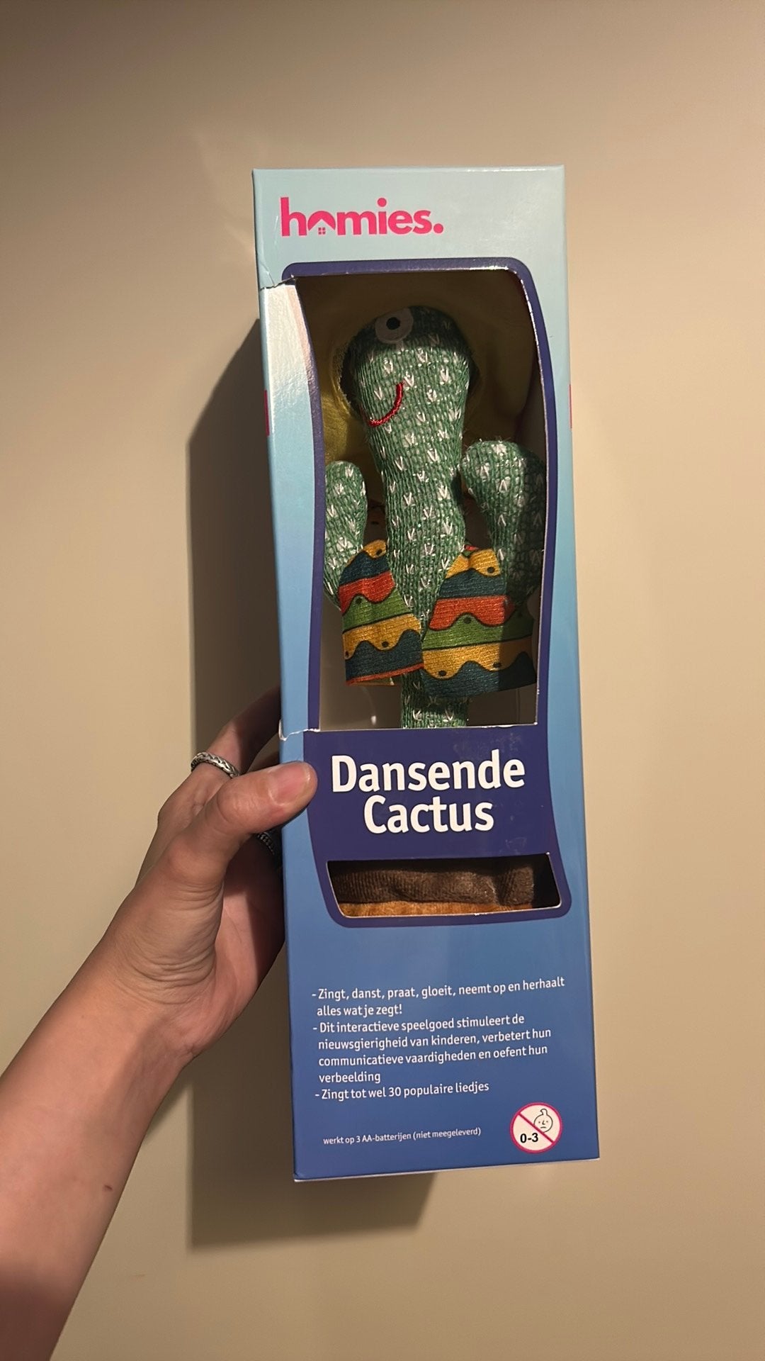 Dansende cactus nieuw, Verzenden, Nieuw