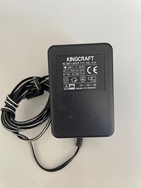 Kingkraft NC-Battery Lader met 1,80 mtr snoer, Doe-het-zelf en Verbouw, Gereedschap | Boormachines, Ophalen of Verzenden, Gebruikt