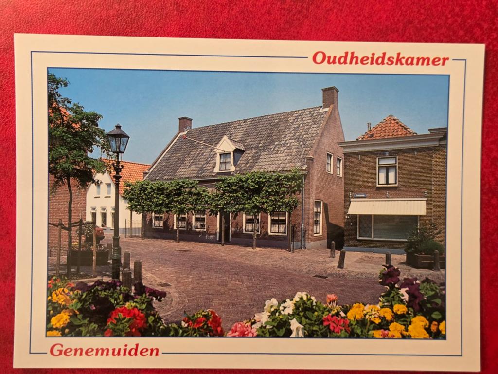 Genemuiden bij Zwolle Oudheidskamer, Verzamelen, Ansichtkaarten | Nederland, Ophalen of Verzenden, Overijssel