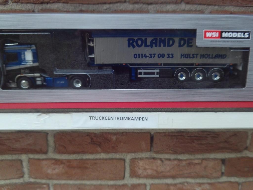 WSI  Daf  95XF  Space  Cab  van  Roland  The  Block., Ophalen of Verzenden, Nieuw, Bus of Vrachtwagen, Wsi